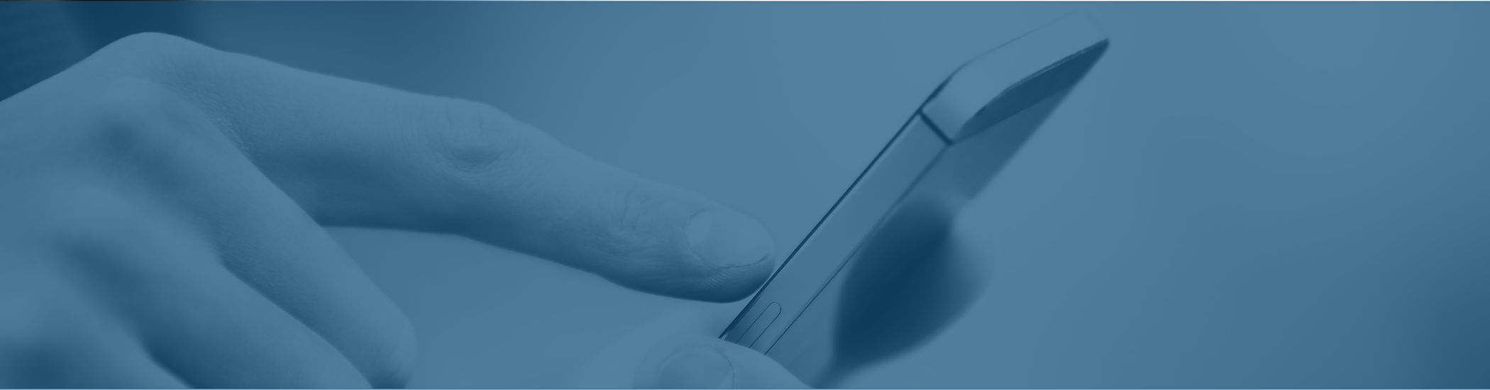 Close up of a person using their phone