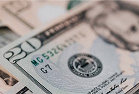 Cash in black envelope
