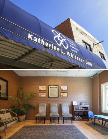 Interior and exterior of Corbin Family Dental Care