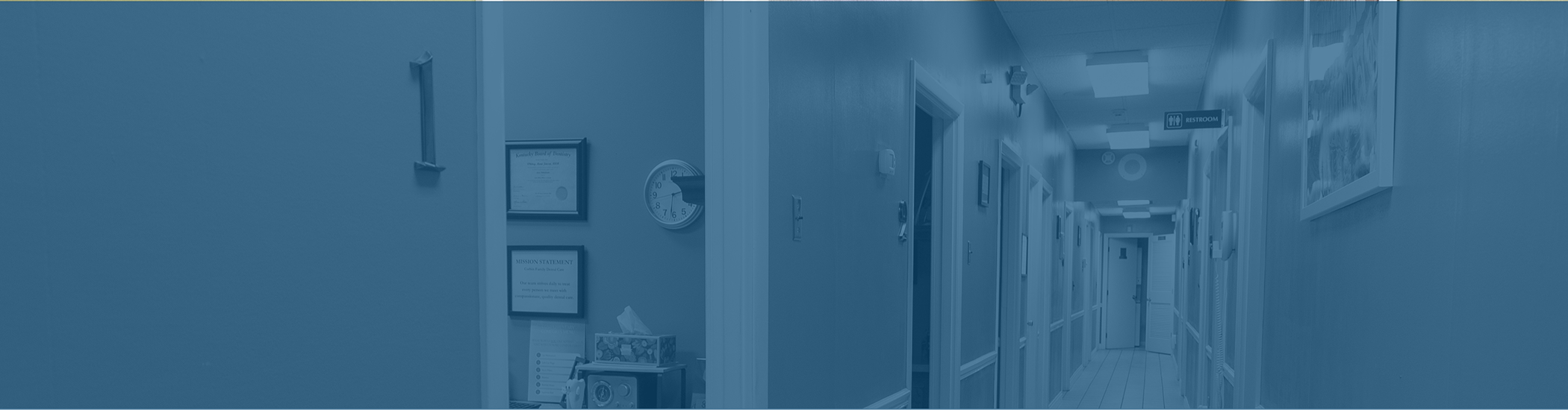 Hallway in Corbin Family Dental Care