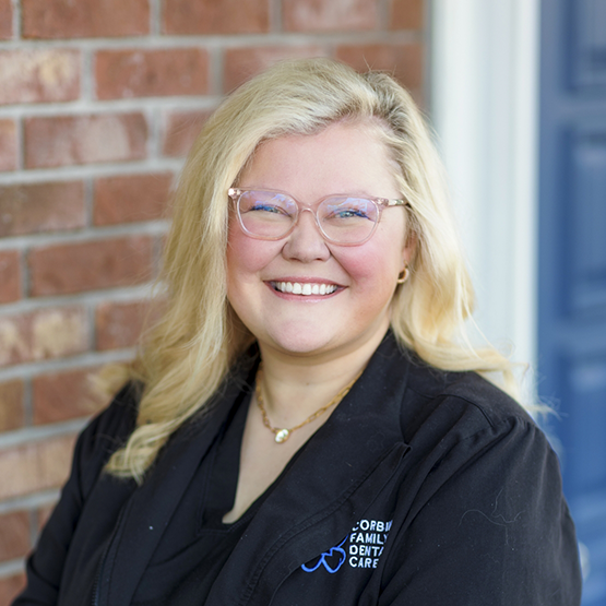 Dental patient care coordinator Caitlin