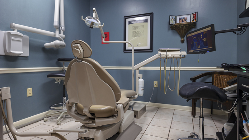 Dental exam room
